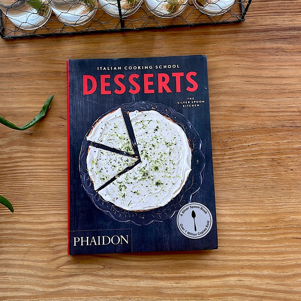 Italian cooking school desserts book